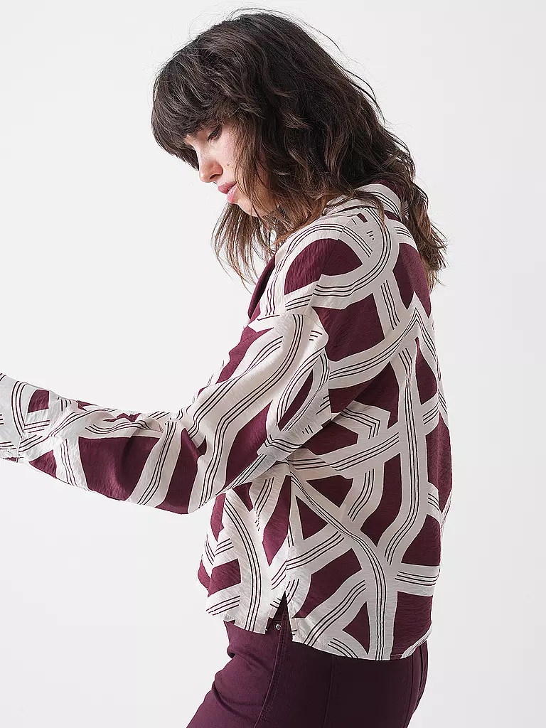 OPUS | Blusa FAMENA LANE | Rojo oscuro