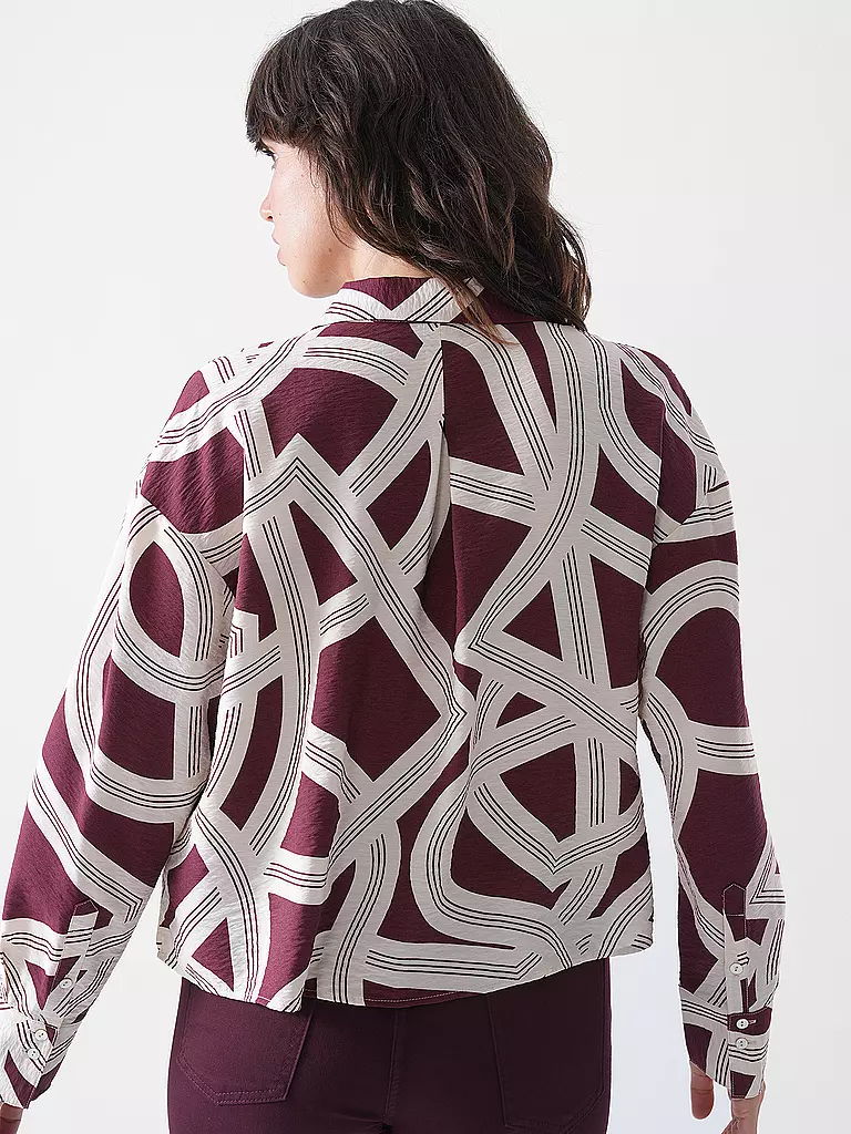 OPUS | Blusa FAMENA LANE | Rojo oscuro