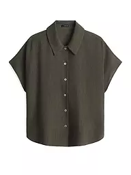 OPUS | Bluse FASINGA | Verde oscuro