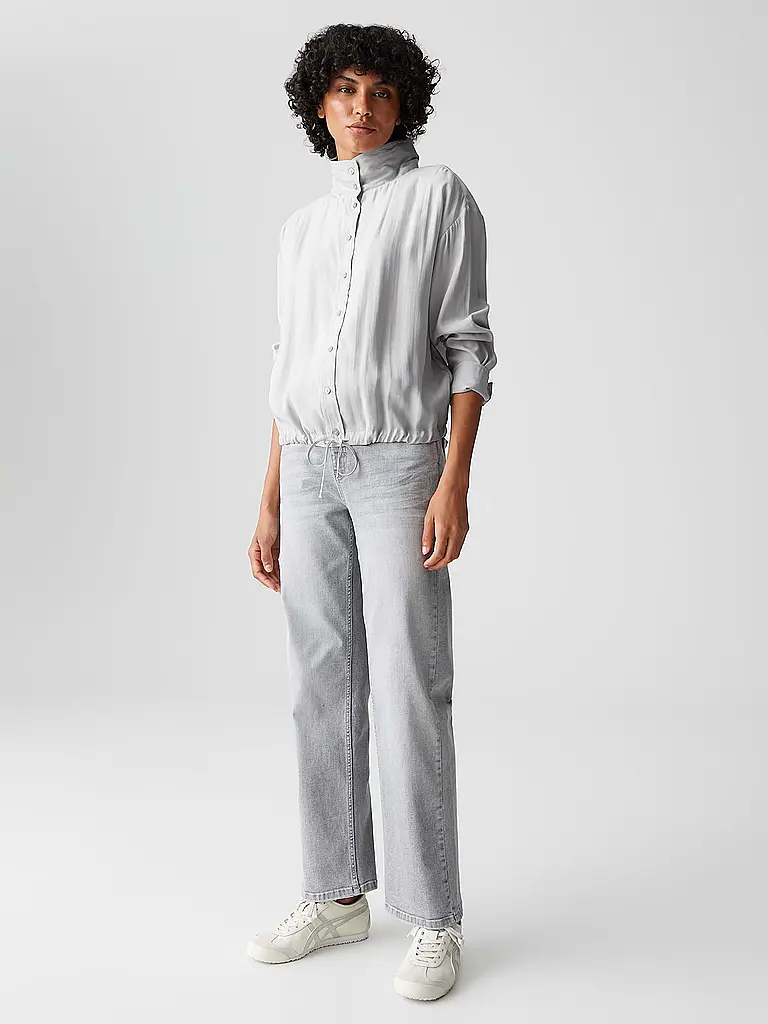 OPUS | Blusa FAYRA | Gris claro