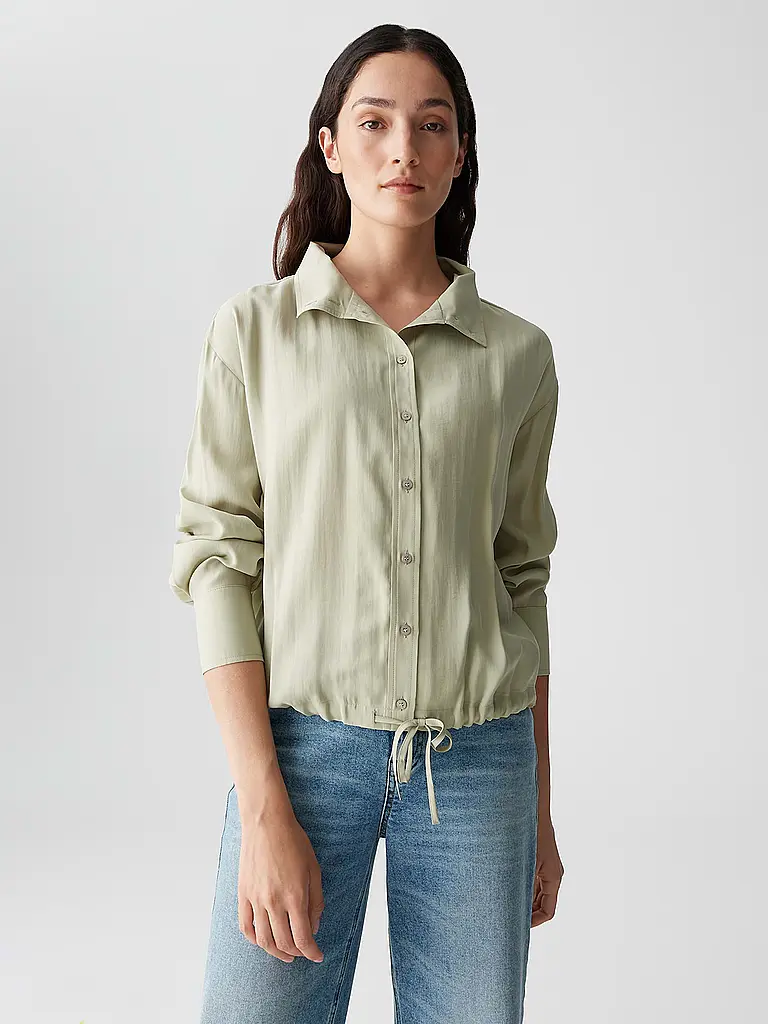OPUS | Blusa FAYRA | Verde claro