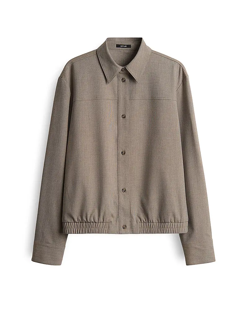 OPUS | Blusa FJORDIS | Marrón claro