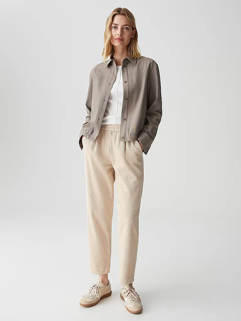 OPUS | Blusa FJORDIS | Marrón claro