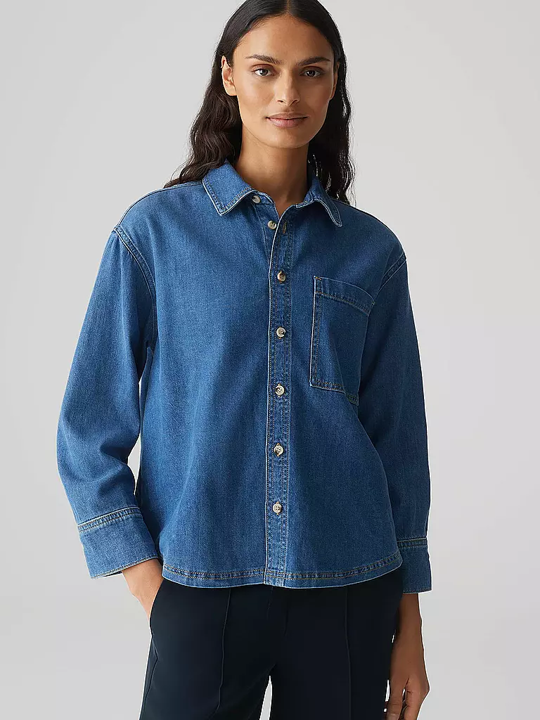 OPUS | Blusa vaquera FELYN | Azul