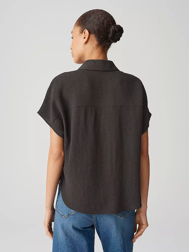 OPUS | Bluse FASINGA | Marrón