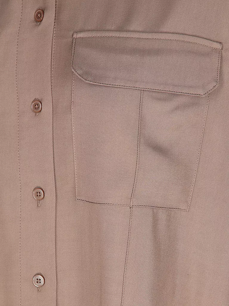 OPUS | Bluse FLARA | Marrón