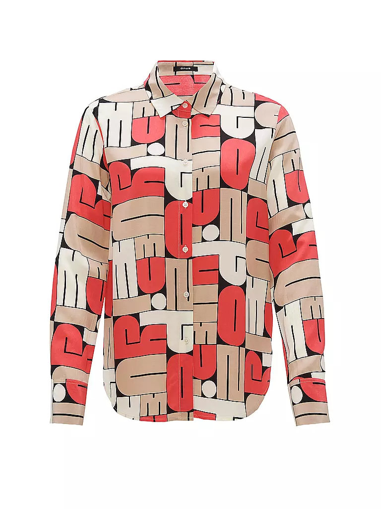 OPUS | Bluse FUMIRA | Rojo