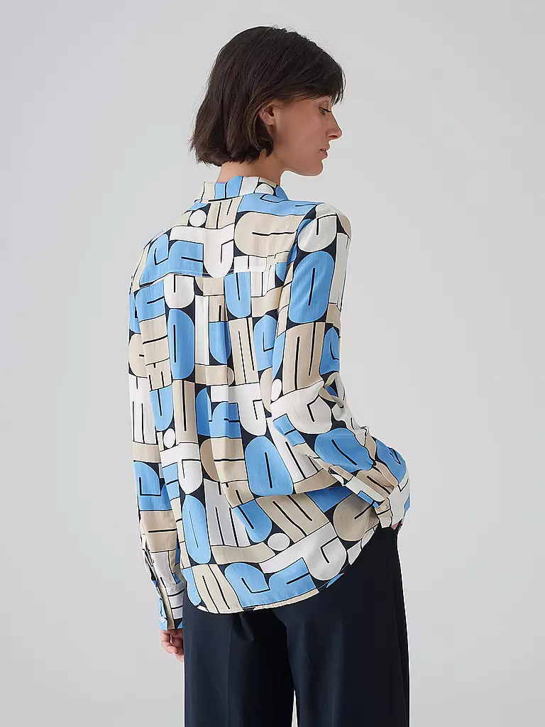 OPUS | Bluse FUMIRA | Azul