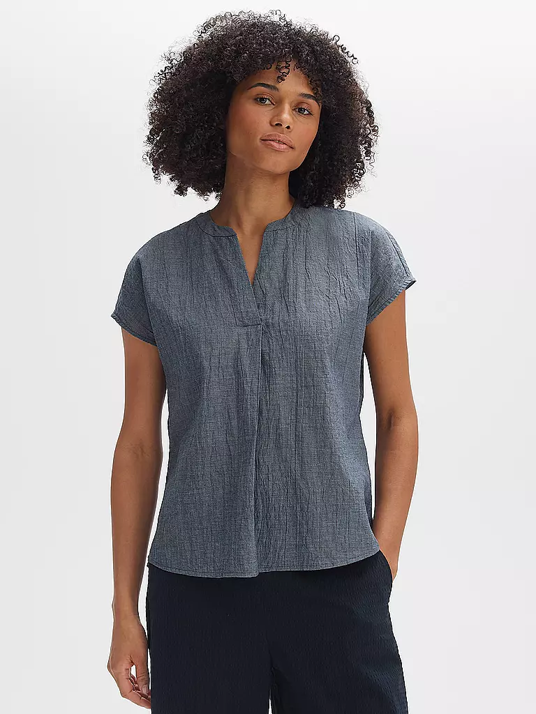 OPUS | Blusenshirt FAMITA | Azul oscuro