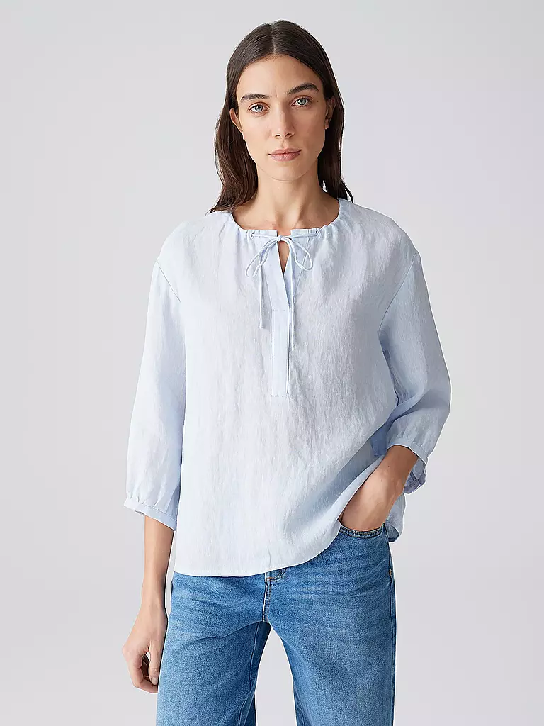 OPUS | Blusenshirt FEDORA | Azul claro