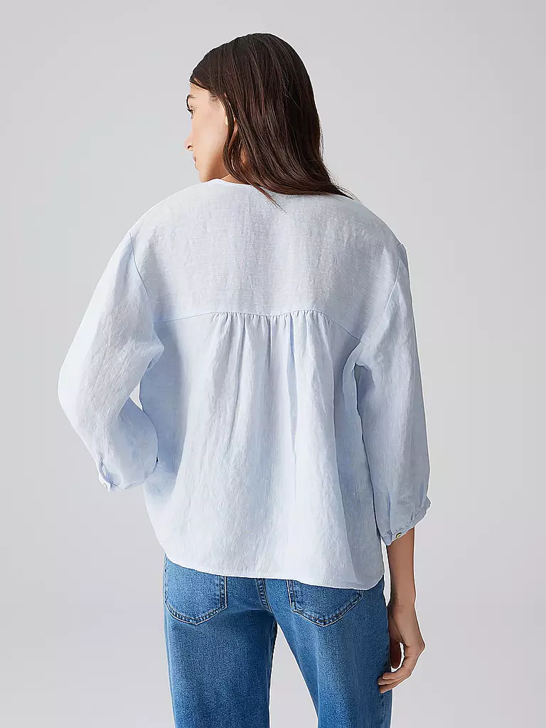 OPUS | Blusenshirt FEDORA | Azul claro