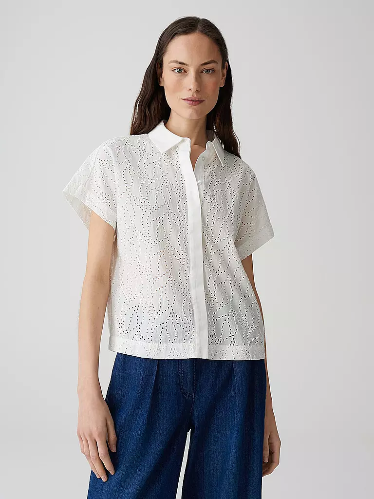 OPUS | Blusenshirt FESSIN | Crema