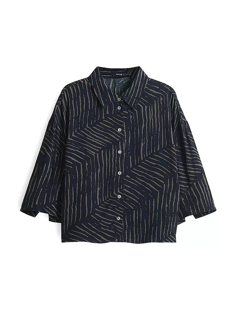 OPUS | Blusenshirt FIANA | Azul oscuro