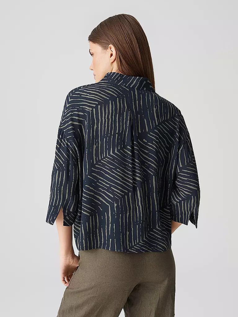 OPUS | Blusenshirt FIANA | Azul oscuro
