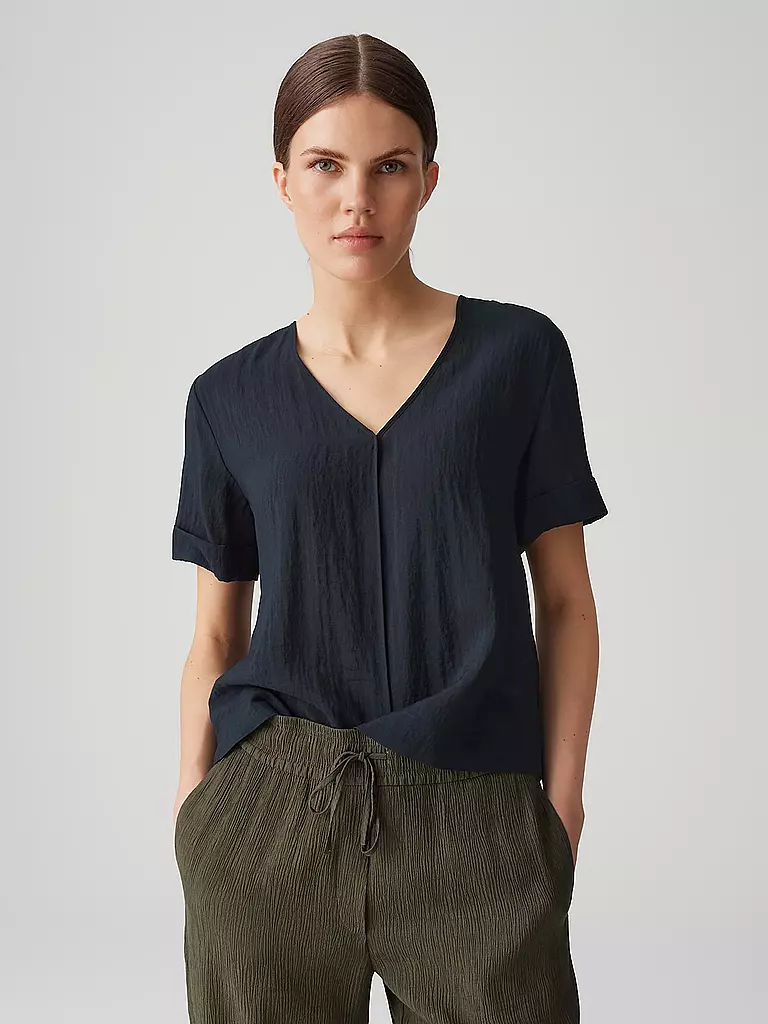 OPUS | Blusenshirt FILKA | Azul oscuro