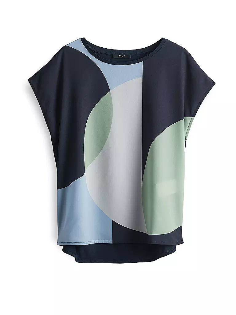 OPUS | Blusenshirt SALOMA | Azul oscuro