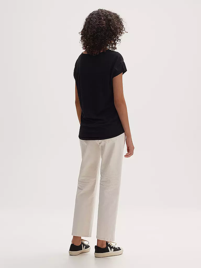 OPUS | Blusenshirt SKITA SOFT | Negro