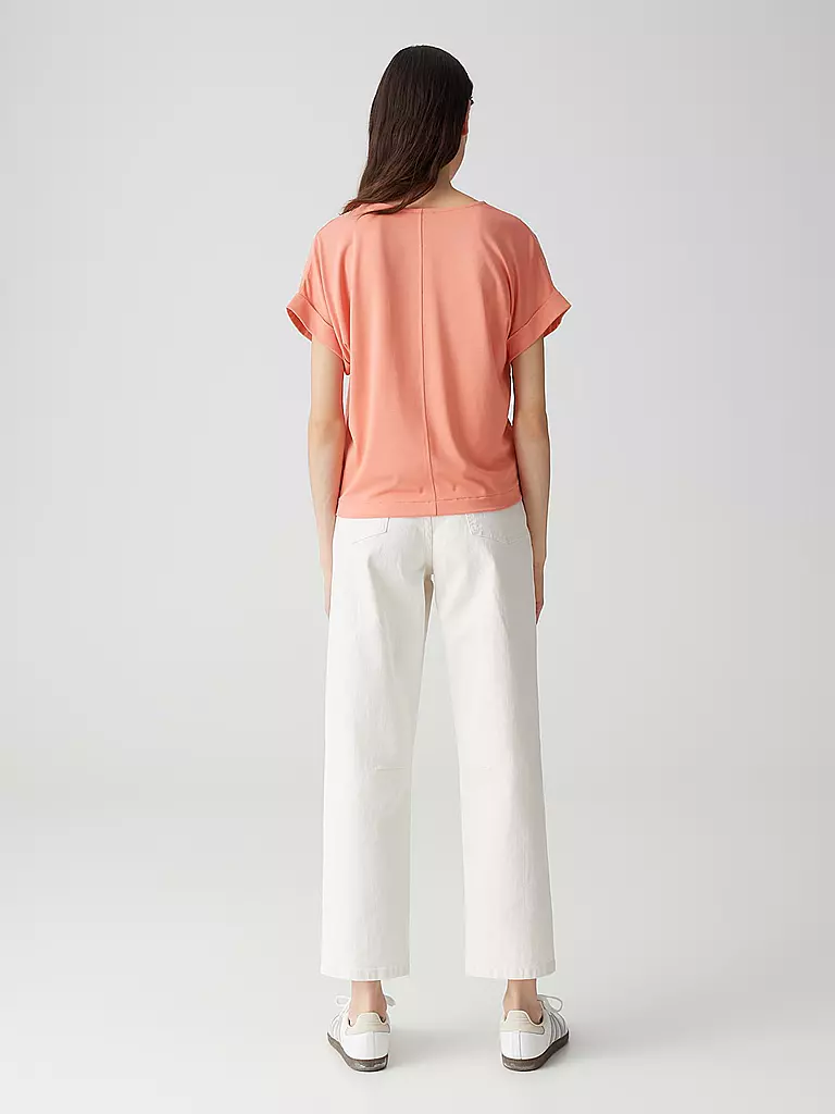 OPUS | Blusenshirt SOLME  | Naranja