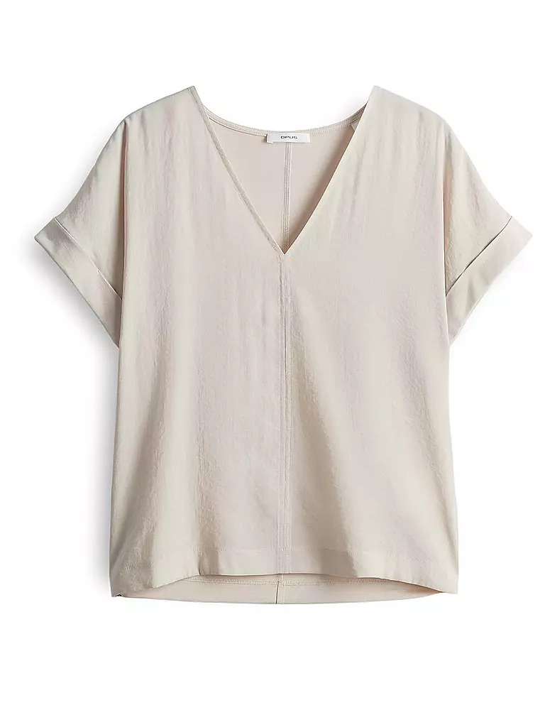OPUS | Blusenshirt SOLME | Crema