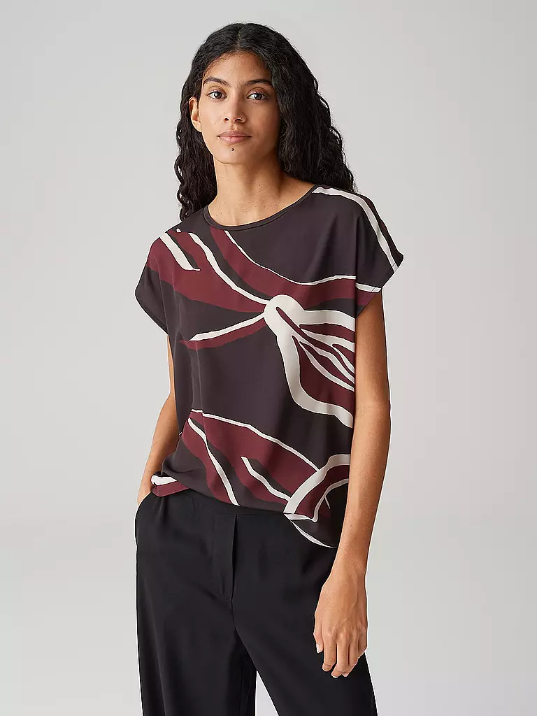 OPUS | Blusenshirt SOPIKA | Marrón