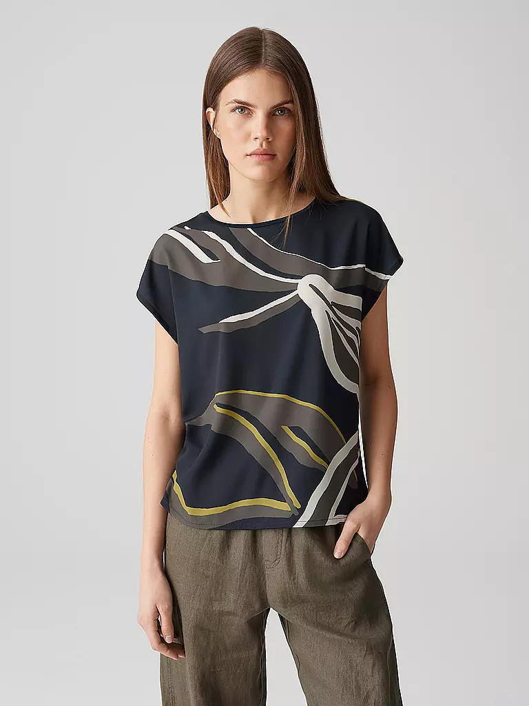 OPUS | Blusenshirt SOPIKA | Azul oscuro