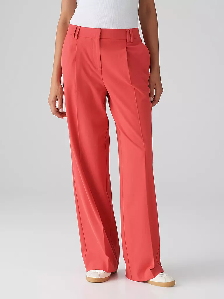 OPUS | Businesshose MARIENA | Rojo