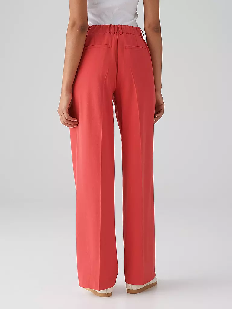 OPUS | Businesshose MARIENA | Rojo