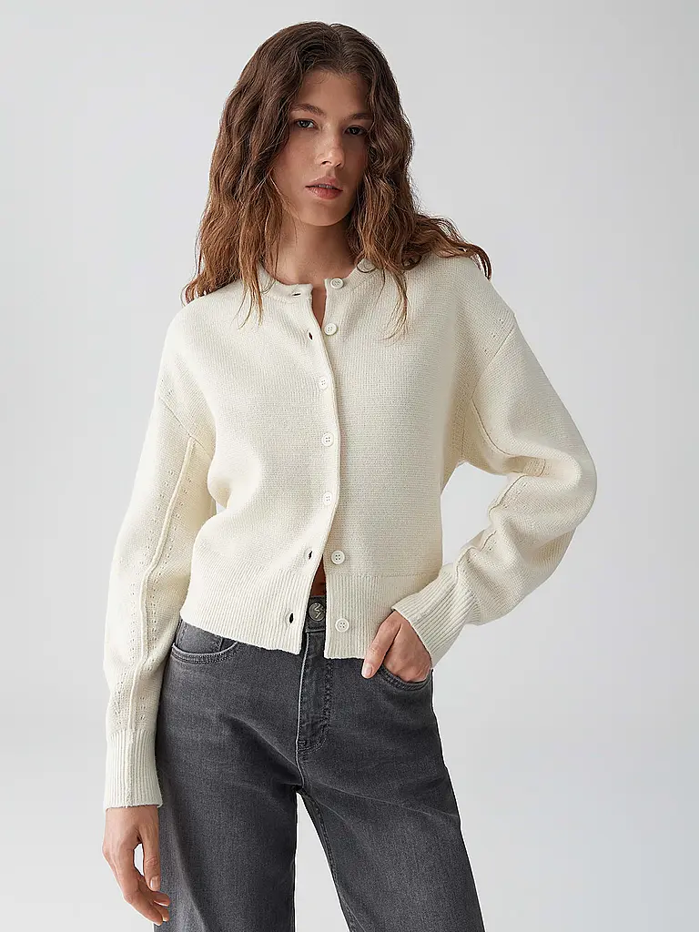 OPUS | Cárdigan DAFILA | Crema