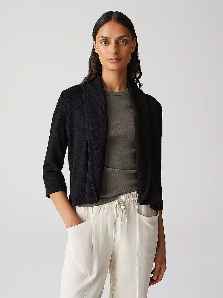 OPUS | Cárdigan SANDRINE BREEZE | Negro