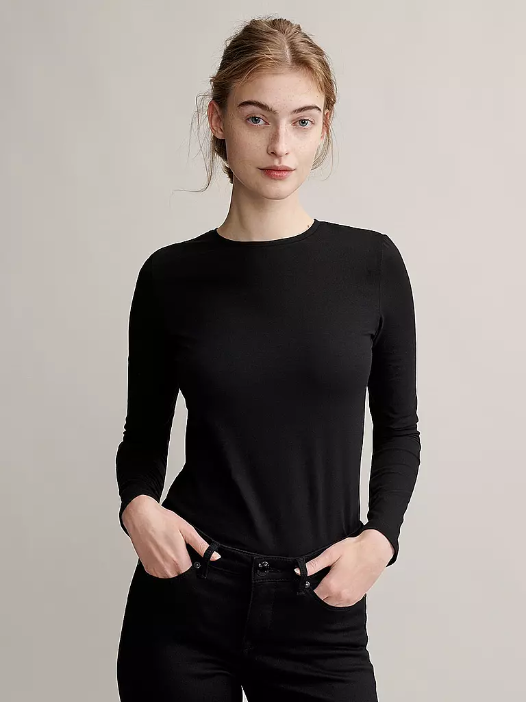 OPUS | Camiseta de manga larga Daily I | Negro