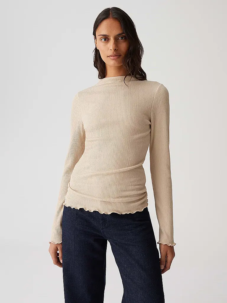 OPUS | Camiseta de manga larga SOMANZI | Beige