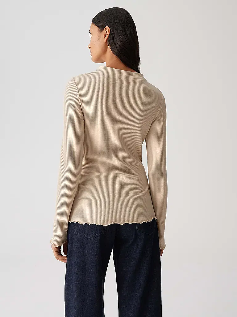 OPUS | Camiseta de manga larga SOMANZI | Beige