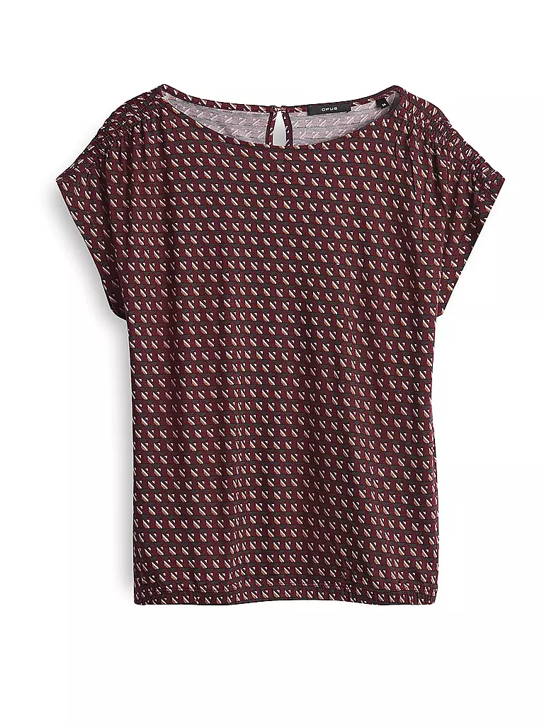OPUS | Camiseta SEKADI MINIMAL | Rojo oscuro