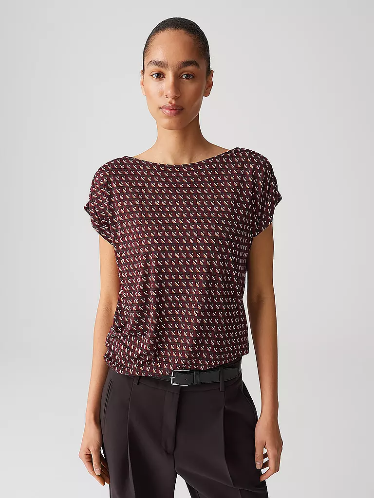 OPUS | Camiseta SEKADI MINIMAL | Rojo oscuro