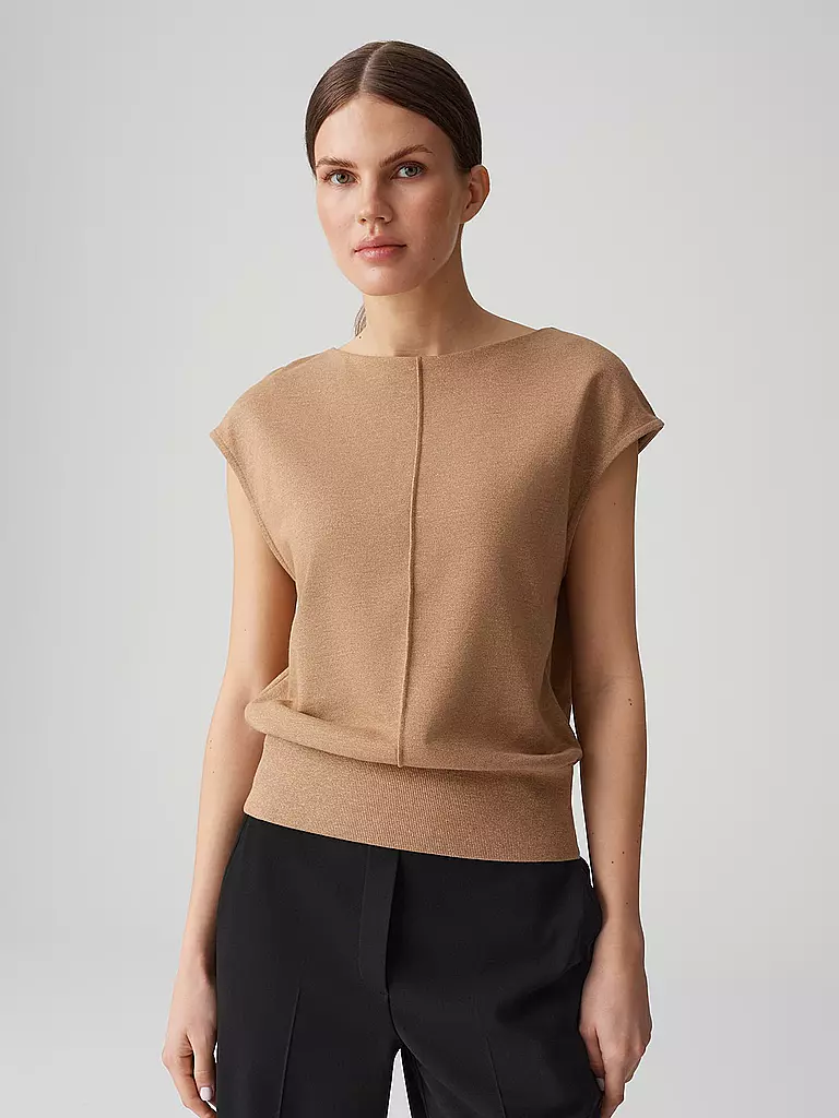 OPUS | Camiseta SIESA | Marrón claro