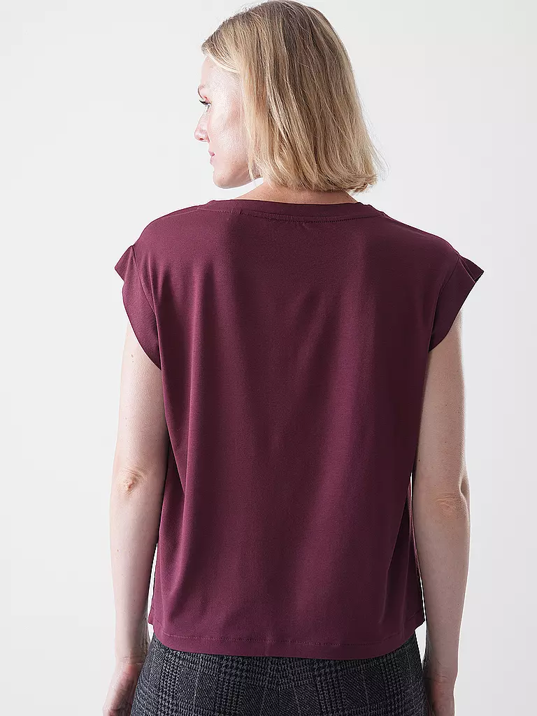 OPUS | Camiseta SILKISI | Rojo oscuro