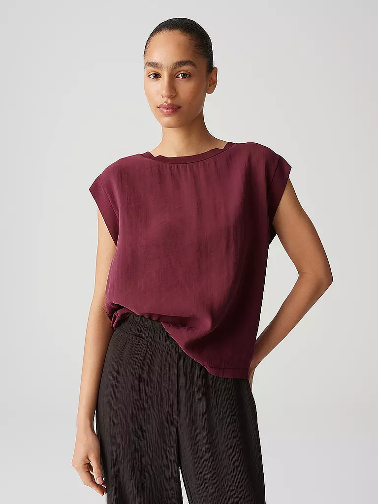 OPUS | Camiseta SILKISI | Rojo oscuro