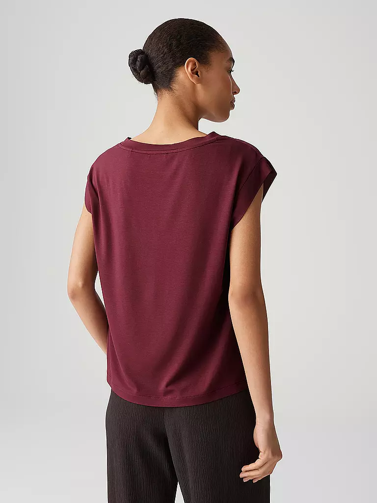 OPUS | Camiseta SILKISI | Rojo oscuro