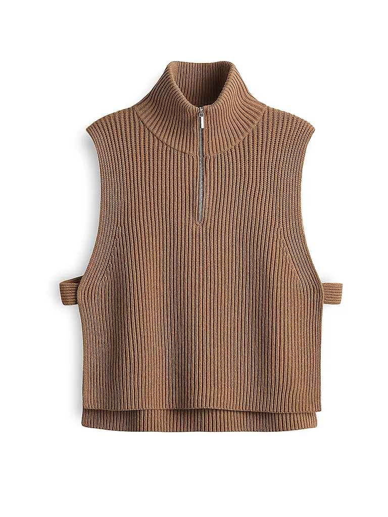 OPUS | Capa - Poncho ABIBO CAPE | Marrón claro