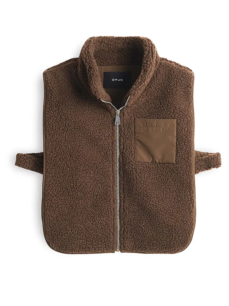 OPUS | Capa - Poncho ATUBA CAPE | Marrón