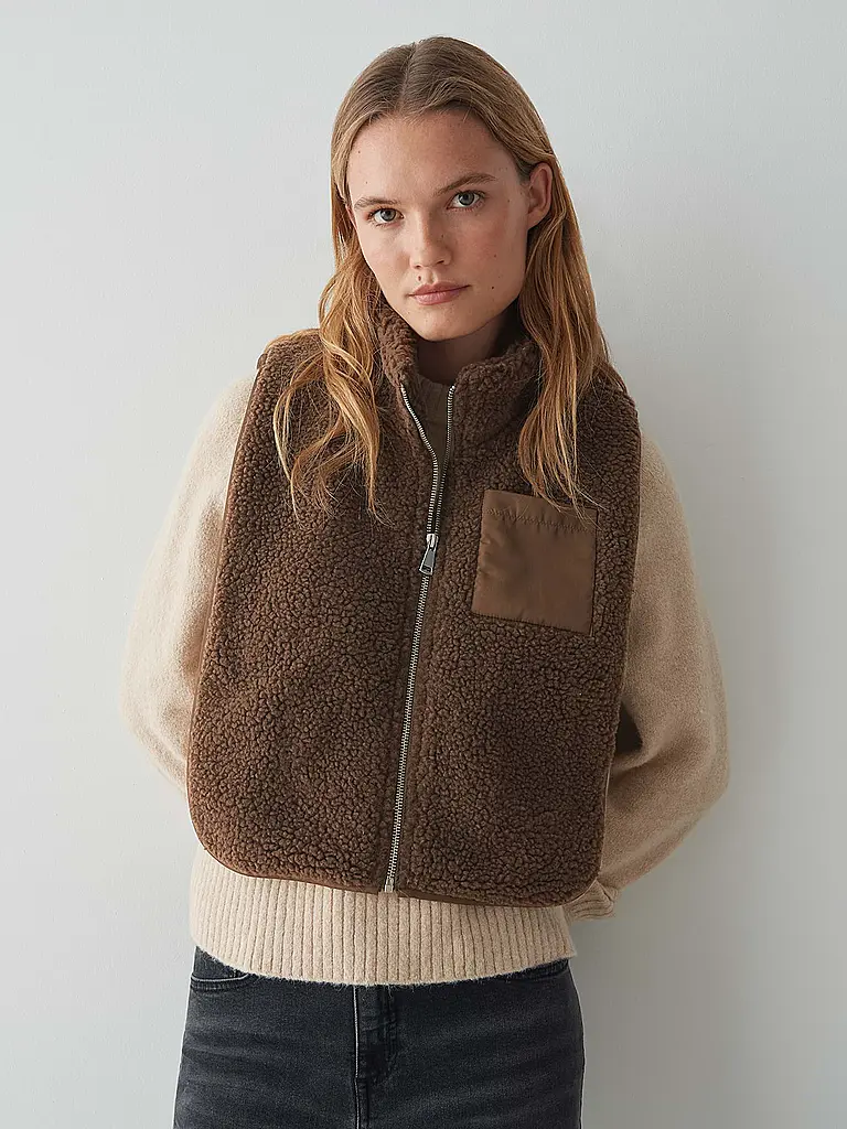 OPUS | Capa - Poncho ATUBA CAPE | Marrón