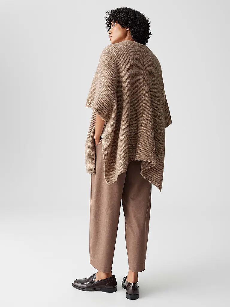 OPUS | Cape - Poncho ABLANKI CAPE | Marrón