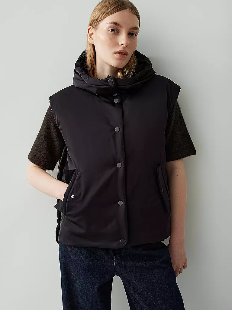 OPUS | Chaleco acolchado WUSI | Negro