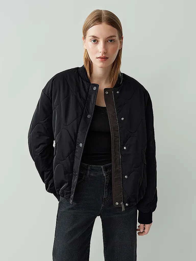 OPUS | Chaqueta acolchada HALLINU | Negro