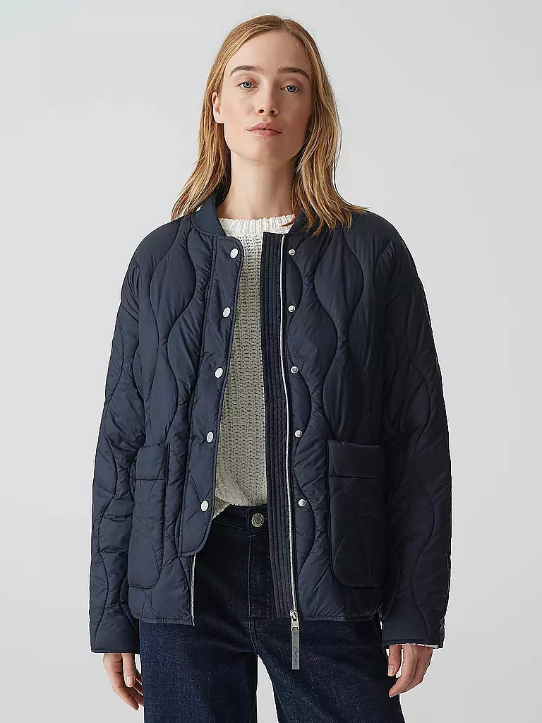 OPUS | Chaqueta acolchada ligera HALOTTE | Azul oscuro