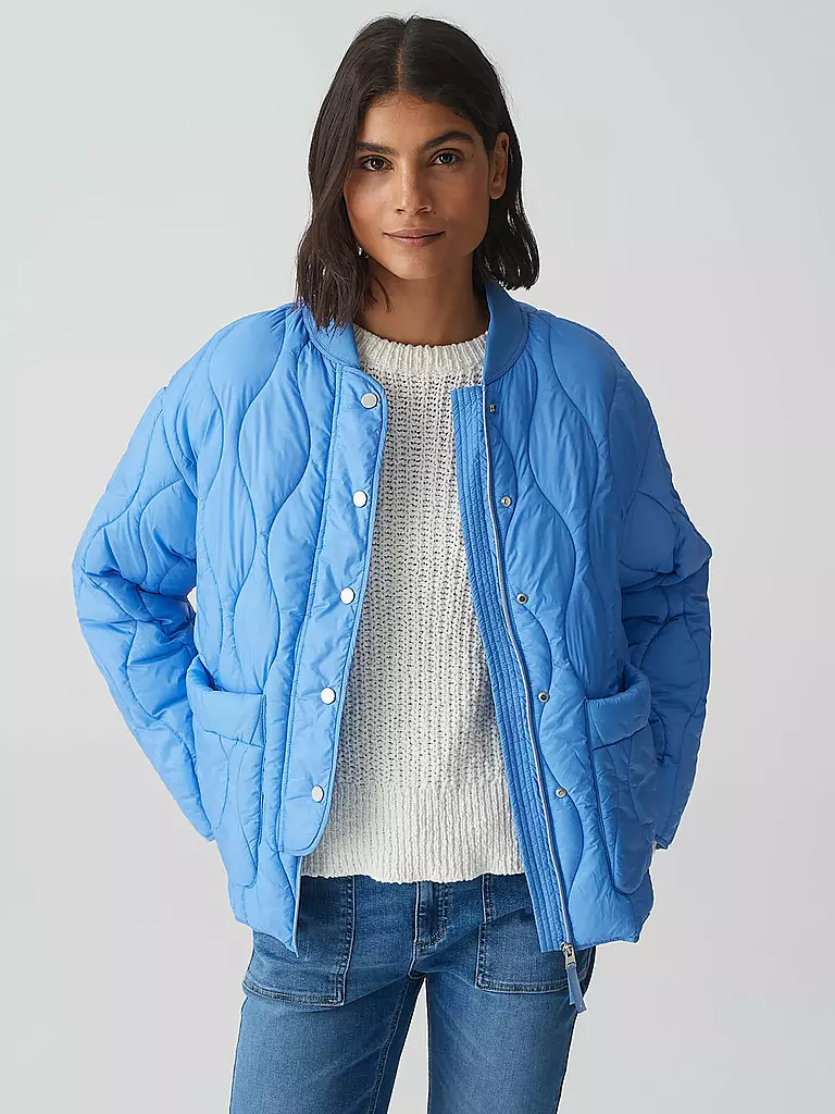 OPUS | Chaqueta acolchada ligera HALOTTE | Azul