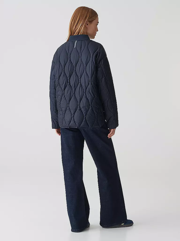OPUS | Chaqueta acolchada ligera HALOTTE | Azul oscuro