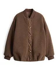 OPUS | Chaqueta con aspecto de piel HULDA | Marrón