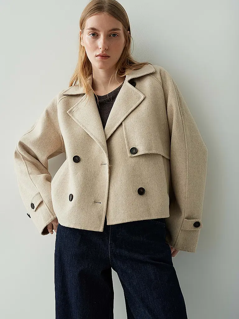 OPUS | Chaqueta de lana HAILI | Camel