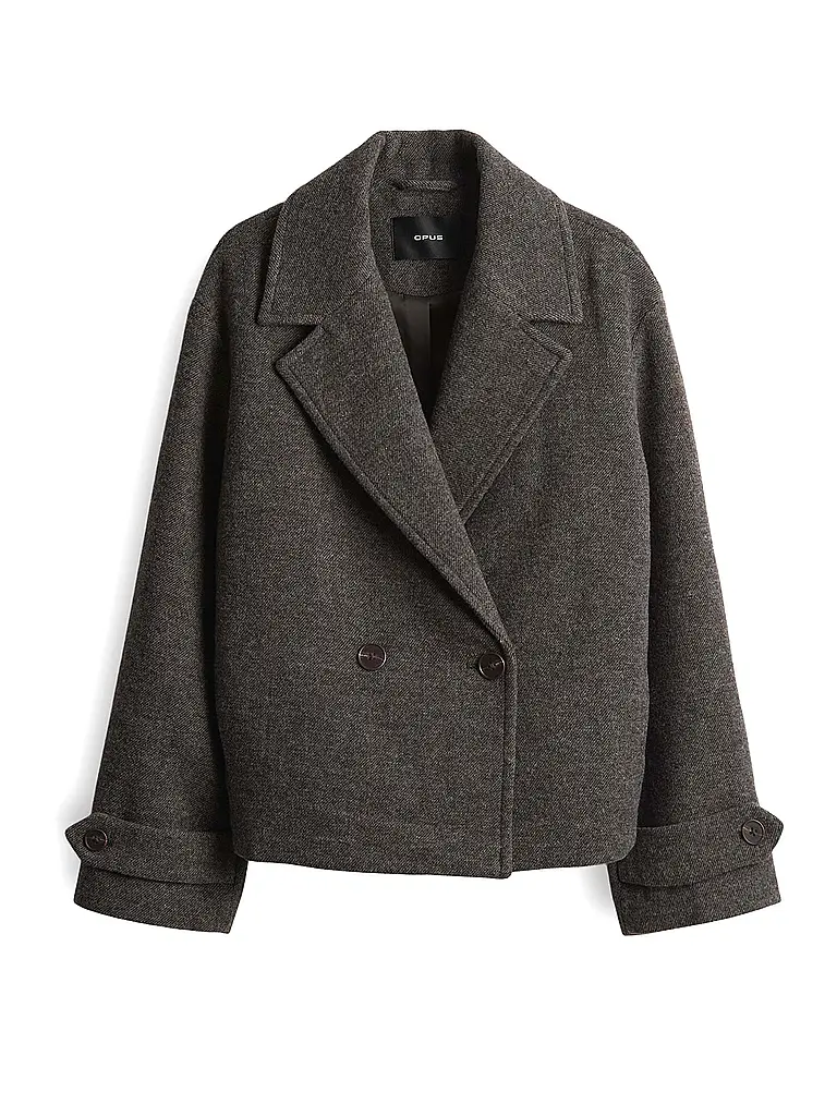 OPUS | Chaqueta de lana HALLYN | Gris